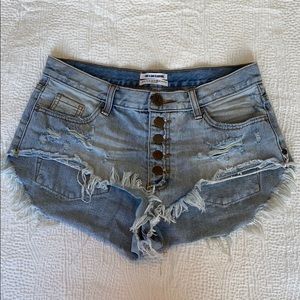 One Teaspoon Denim Shorts